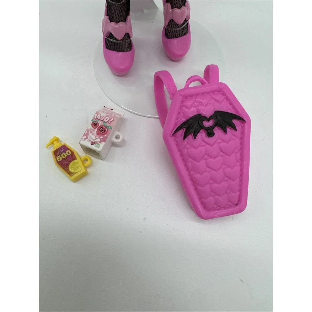 Monster High G3 Draculaura Day Out Doll HKY71 Complete Outfit Accessories 2022